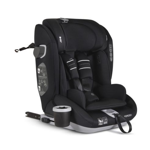 Cangaroo FORCE autós ülés I-SIZE, 76-150cm, ISOFIX, pohártartóval, SPS - Fekete