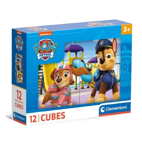 Clementoni Paw Patrol kockakirakó 12db