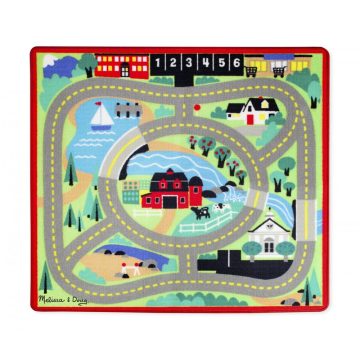 Melissa & Doug Játszószőnyeg 100x90 cm, város