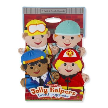 Melissa & Doug Bábjátékok - Jolly segítők