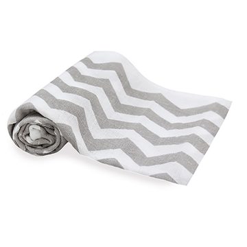   Scamp Tetra textil pelenka 70x70 cm mintás - Szürke Chevron 1db