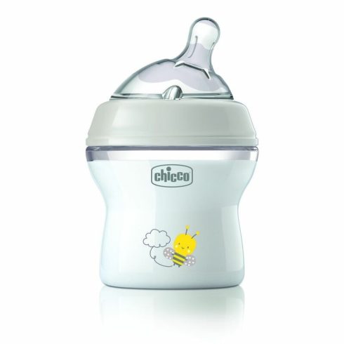 Chicco NaturalFeeling 250 ml cumisüveg - Neutral Méhecske