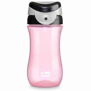   Chicco Kids Travel Cup 350ml pohárperemű itató 2év+ - Pink