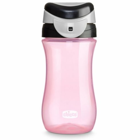 Chicco Kids Travel Cup 350ml pohárperemű itató 2év+ - Pink