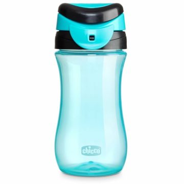   Chicco Kids Travel Cup 350ml pohárperemű itató 2év+ - Kék