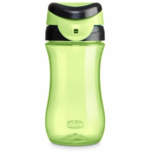 Chicco Kids Travel Cup 350ml pohárperemű itató 2év+ - Zöld