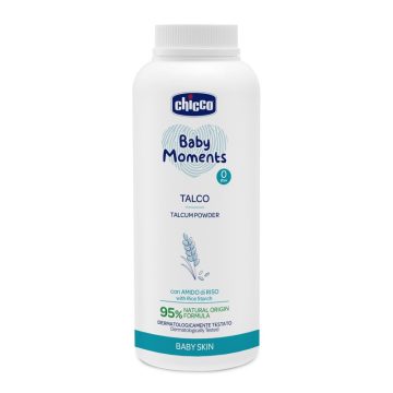 Chicco Baby Moments Hintőpor 150 gr rizskeményítővel