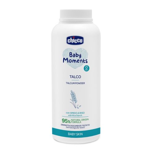 Chicco Baby Moments Hintőpor 150 gr rizskeményítővel