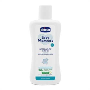   Chicco Baby Moments Intim mosakodó gél 200 ml, körömvirág- és kamilla-kivonattal