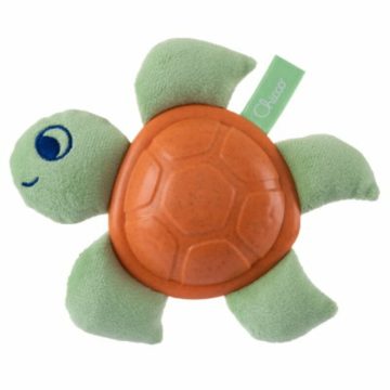   Chicco Baby Turtle Eco+ bébiteknős rágókás textiljáték