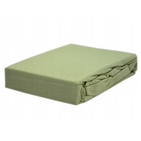 BS Pamut Gumis Lepedő 70x140  - Olive